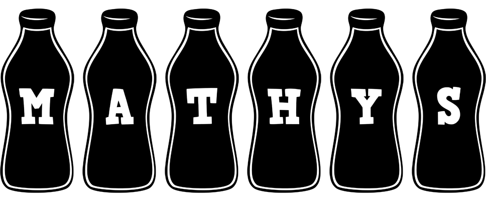 Mathys bottle logo