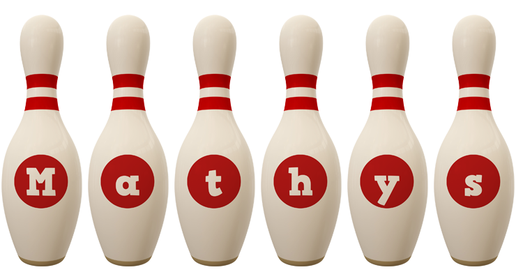 Mathys bowling-pin logo