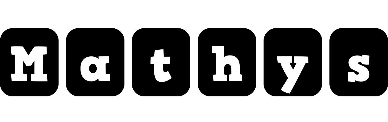 Mathys box logo