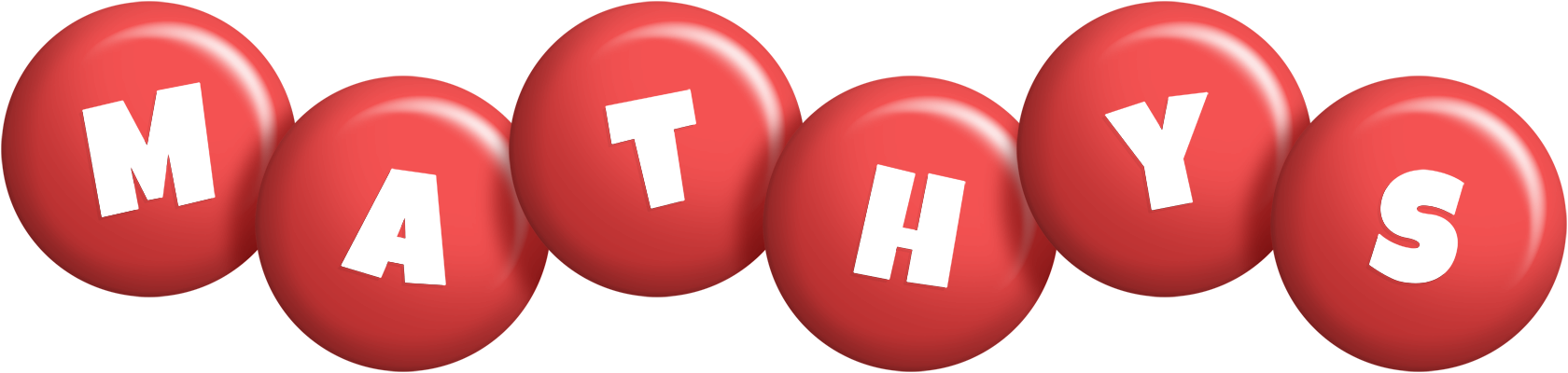 Mathys candy-red logo