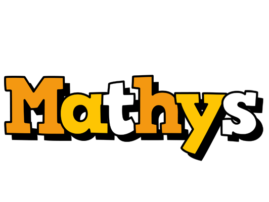 Mathys cartoon logo