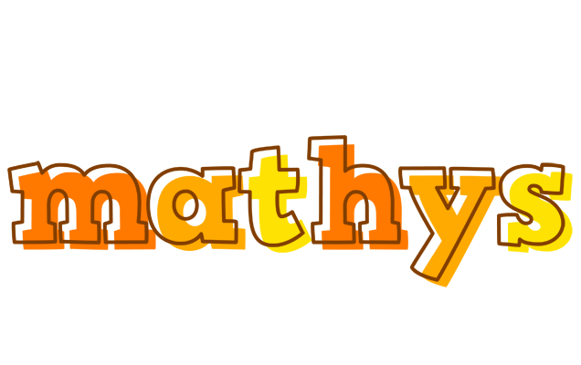 Mathys desert logo