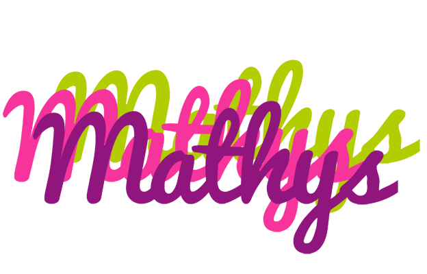 Mathys flowers logo