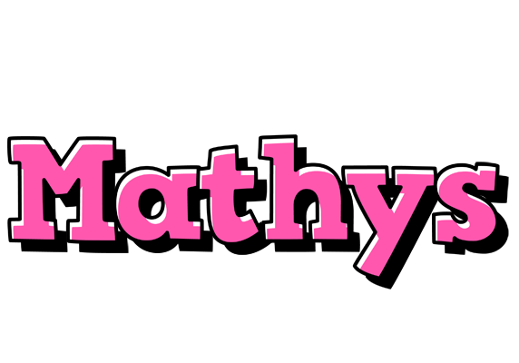 Mathys girlish logo