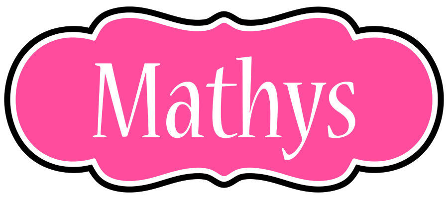 Mathys invitation logo
