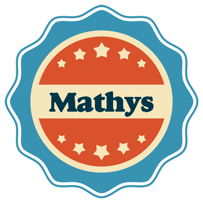 Mathys labels logo
