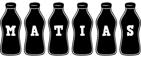 Matias bottle logo
