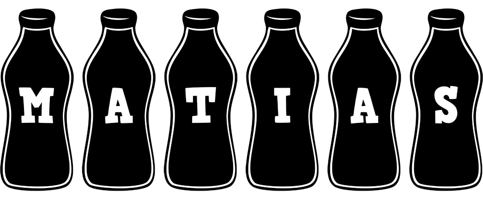 Matias bottle logo
