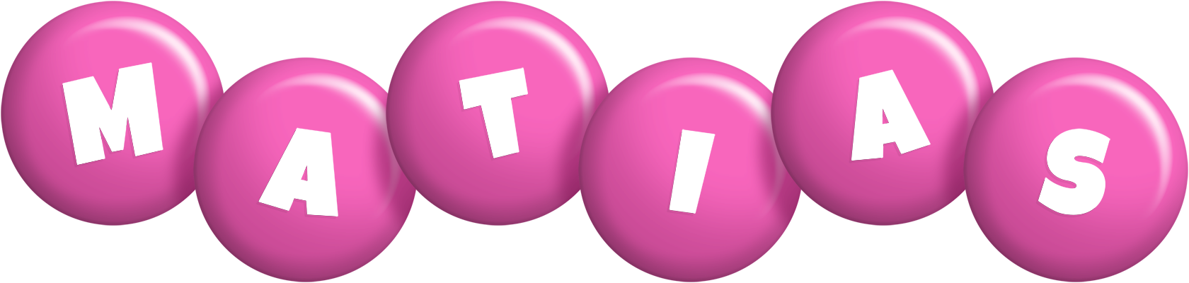 Matias candy-pink logo