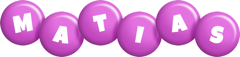 Matias candy-purple logo