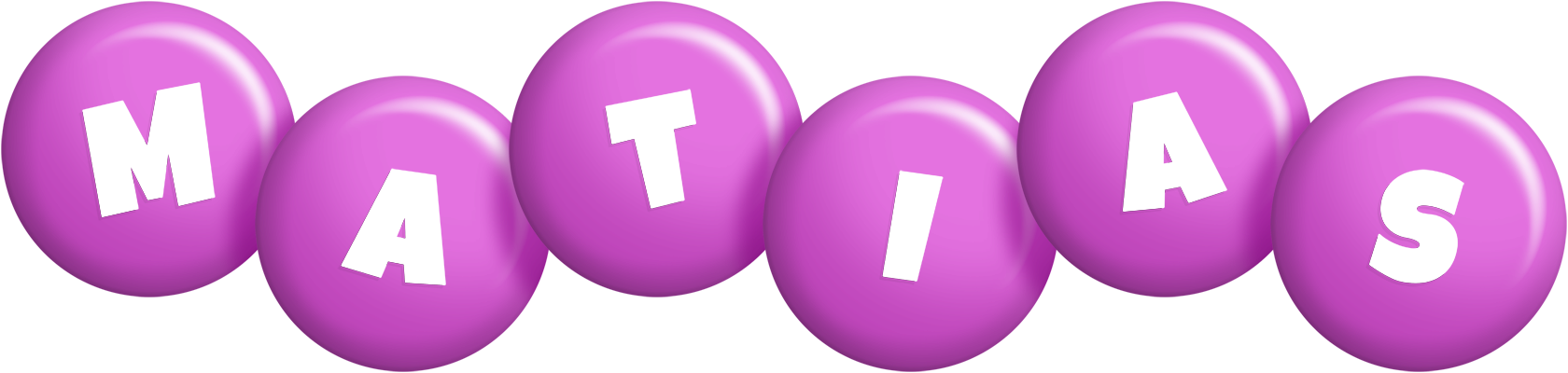 Matias candy-purple logo