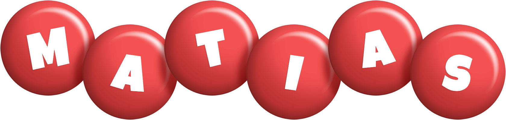Matias candy-red logo