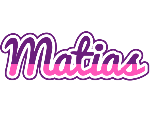Matias cheerful logo