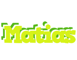 Matias citrus logo