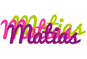 Matias flowers logo