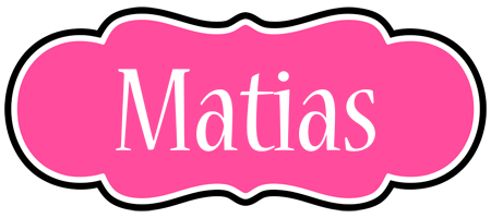 Matias invitation logo