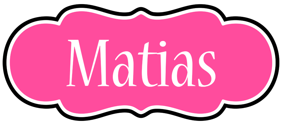 Matias invitation logo