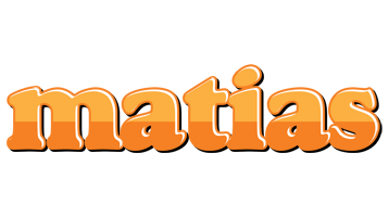 Matias orange logo