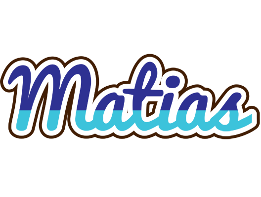 Matias raining logo