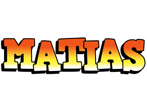 Matias sunset logo