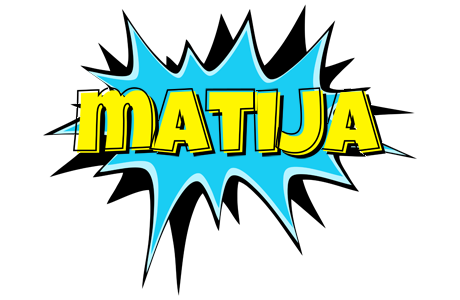 Matija amazing logo