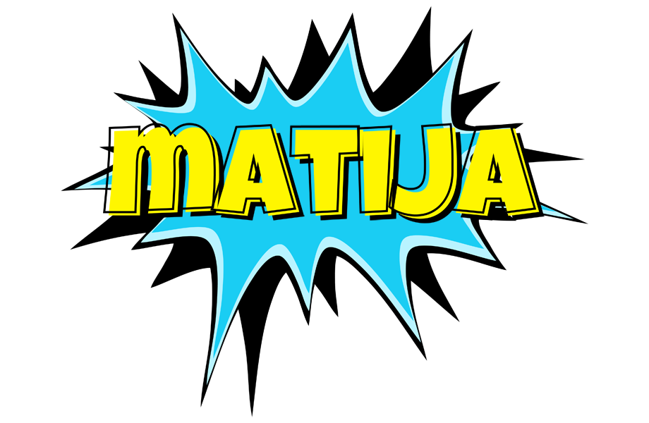 Matija amazing logo