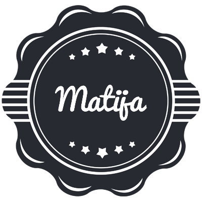 Matija badge logo