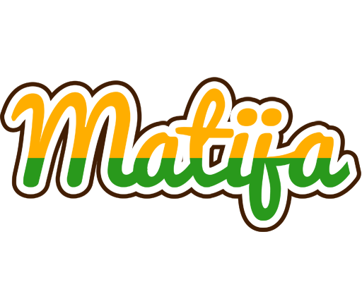 Matija banana logo