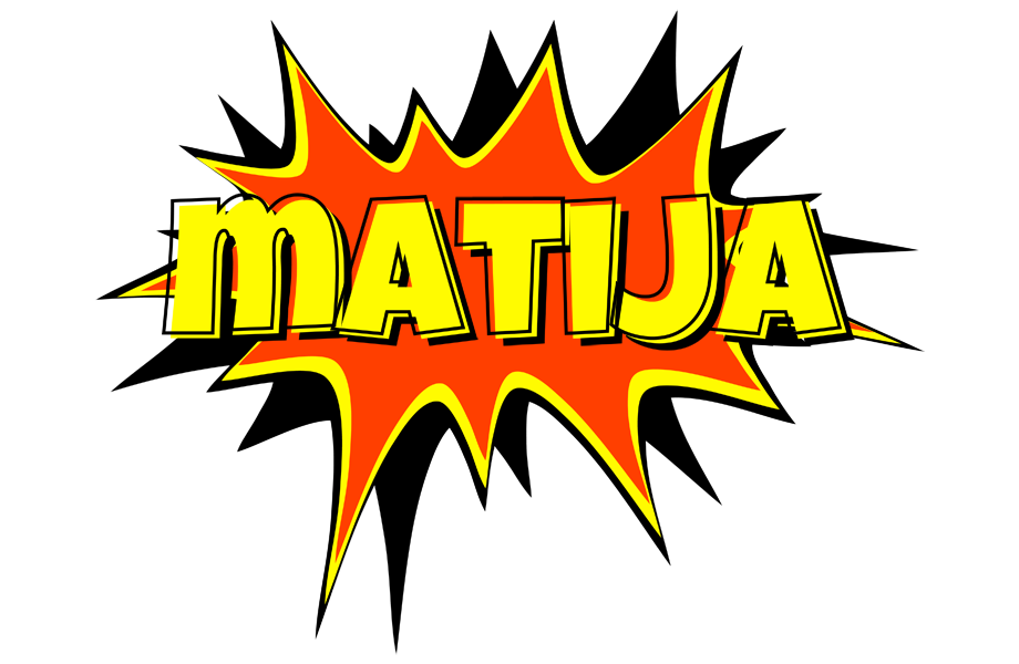 Matija bazinga logo