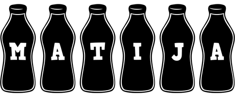 Matija bottle logo