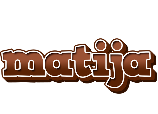 Matija brownie logo