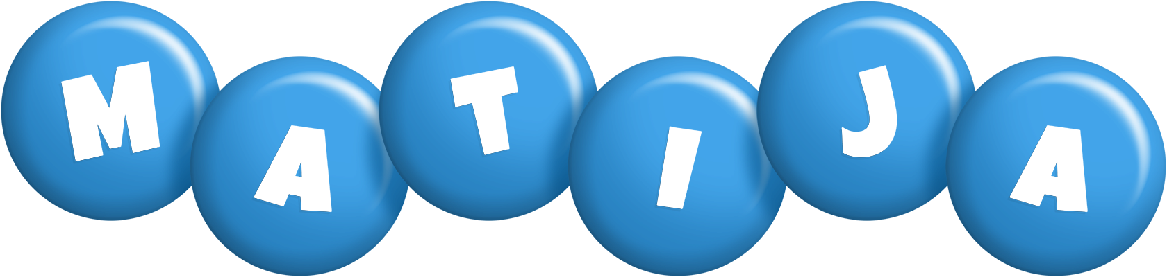 Matija candy-blue logo