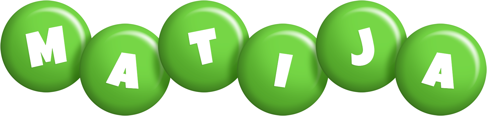 Matija candy-green logo