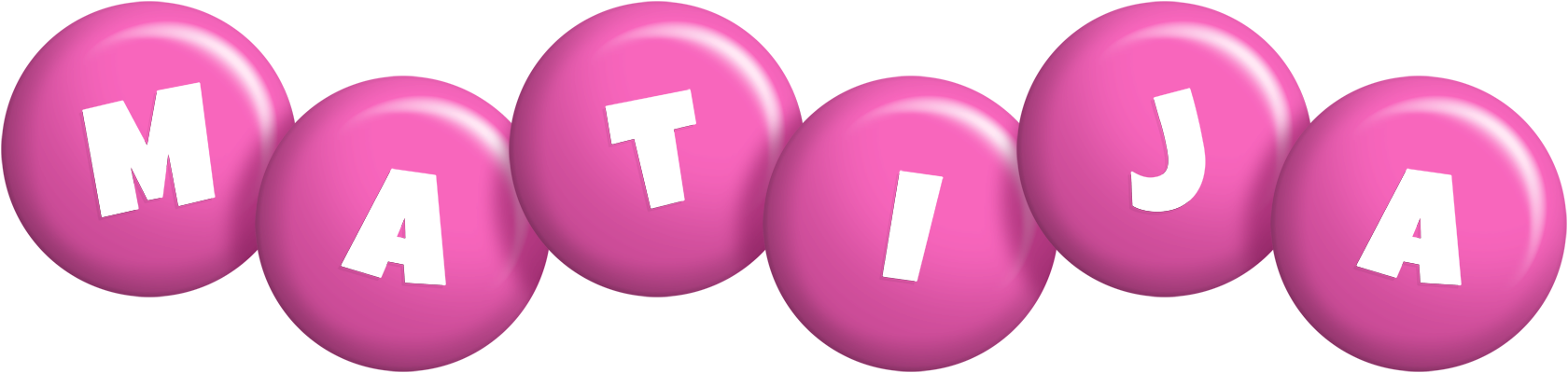 Matija candy-pink logo