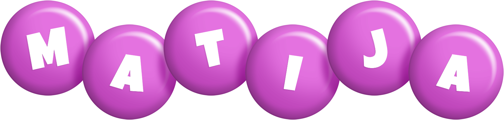 Matija candy-purple logo