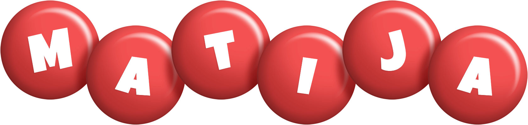 Matija candy-red logo