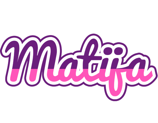 Matija cheerful logo