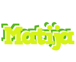 Matija citrus logo