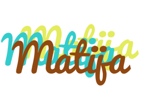 Matija cupcake logo