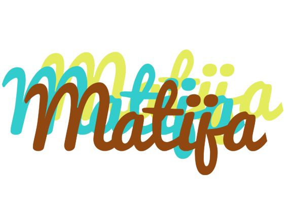 Matija cupcake logo
