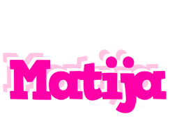 Matija dancing logo