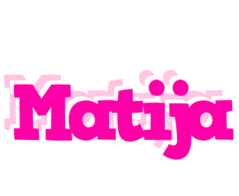Matija dancing logo