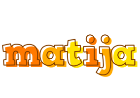 Matija desert logo