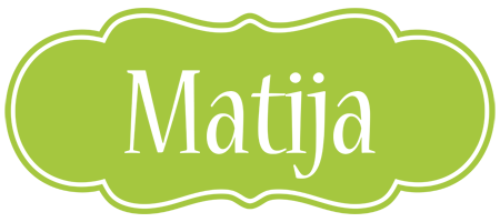 Matija family logo