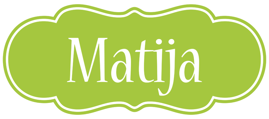 Matija family logo
