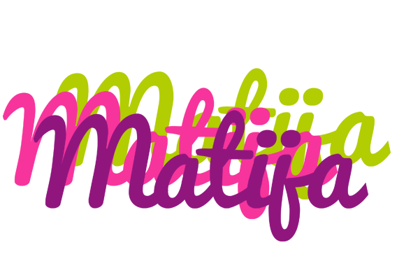 Matija flowers logo