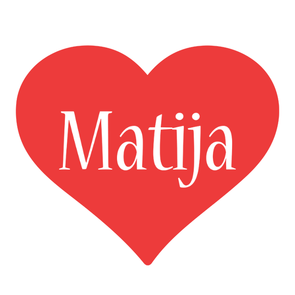 Matija love logo