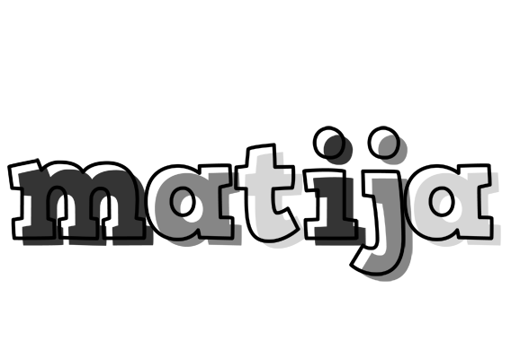 Matija night logo