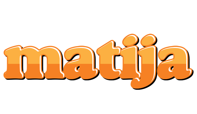 Matija orange logo