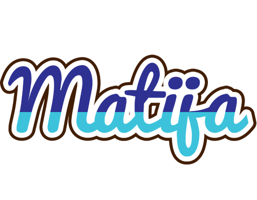 Matija raining logo
